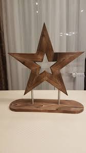 Weihnachtsstern Aus Dachlatten Holzsterne Holz Basteln Weihnachten Weihnachtsholz