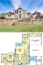 There are two types of floor plans: 5 Bedroom Two Story Dramatic Manor Home Floor Plan Beach House Plans 5 Bedroom House Plans European House Plans