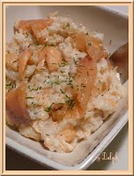 Risotto Aux Deux Saumons Oh La Gourmande Recettes De Cuisine Risotto Saumon Risotto