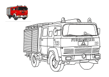 Fahrzeug malvorlage kostenlos fahrzeuge ausmalbilder. Feuerwehr Malvorlagen Ausmalbilder Feuerwehrauto Feuerwehrmann