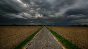 Ich fahre mit den leuten aus meiner schile. Nachhauseweg Foto Bild Landschaft Himmel Gewitterfotos Bilder Auf Fotocommunity