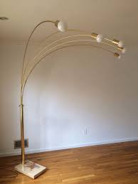 Vintage Nova Of California Brass Arc Floor Lamp 5 Lights Arc Floor Lamps Floor Lamp Lights