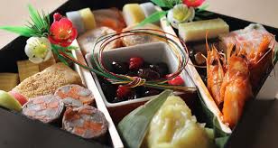 During the edo period, sushi was a simple japanese fast food or snack that okonomiyaki is a japanese food that's native to osaka but can be enjoyed almost anywhere in japan. 19 Dishes You Can Find In Traditional Japanese New Year Food Tsunagu Japan
