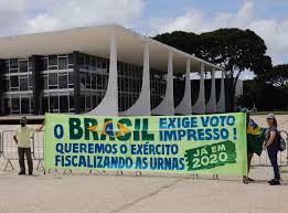 Para o stf eventual vulneração do segredo do. Apoiadores De Bolsonaro Fazem Ato Em Brasilia Pedindo Voto Impresso Poder360