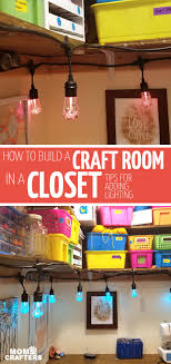 These fun, colorful craft rooms are as inspring as they are functional. The Secret To Creating A Craft Room In A Closet Moms And Crafters
