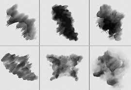 You have under layers that peek through in dashes. 50 Hi Res Watercolor Photoshop Brushes Photoshop Brushes Watercolor Wash Art Brushes