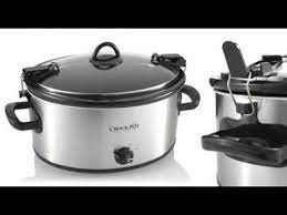 Put a couple ingredients in it, turn it on, leave for work and return to a fully cooked, flavorful and tender meal. 6 Quart Cook Carry Manual Slow Cooker Crock Pot Youtube
