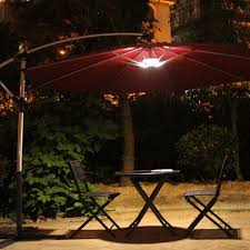 Patio Umbrella Lights You Can Look Multicolor With Built In Light Kits Home Elements And Style String Rib Led Outdoor Basket Flowered Umbrellas Crismatec Com