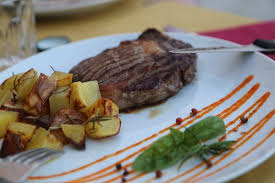 See more of entrecote • ანტრეკოტი on facebook. Entrecote Con Patate Al Forno E Salsa Di Peperone Picture Of Teatro Bistro Wine Bar Elba Island Tripadvisor