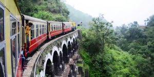 kalka to shimla toy train timings fare online booking