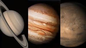 From old english sætern, from latin sāturnus, probably from etruscan 𐌔𐌀𐌕𐌓𐌄 (satre), plausibly influenced by latin satus, past participle of serere (to sow). Jupiter Saturn And Mars Will Be Visible From Earth For The Rest Of November