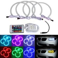 All purchasers are eligible 3. 4pcs Rgb Led Angel Eyes Halo Ring Lights With Remote For Bmw E36 E38 E39 E46 M3 Sale Banggood Com