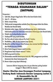 Periode pengisian lamaran kerja dapat dilakukan mulai tanggal 10 juni sampai dengan 14 juni 2020 di laman resmi bank indonesia. Contoh Surat Pernyataan Menggunakan Seragam Satpam Contoh Surat