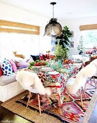 Amazing 39 Original Boho Chic Dining Room Designs Boho Chic Dining Room Designs With White Wall Wi Eclectic Dining Room Bohemian Dining Room Boho Dining Room