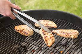 My grandmother washed her chickens inside and out before cutting them into pieces, removing every last bit of fat apply some oil to the grill grate. How To Grill Chicken Breast And Keep It Juicy Taste Of Home