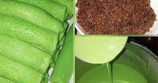 Then, dia request lagi nak makan kuih ketayap tu cicah sos cheezy. Kuih Ketayap Guna Sukatan Cawan Ni Confirm Jadi Lembut Dan Sedap Keluarga