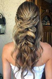 33 Stylish Wedding Hairstyles With Hair Down Wedding Forward Hair Styles Down Hairstyles Thick Hair Styles