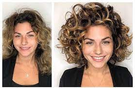 Of course, thick curly hair can go into a top knot; Best Short Curly Hair Ideas In 2019 The Undercut Short Curly Hair Curly Hair Styles Curly Hair Styles Naturally