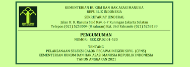 Jadwal pendaftaran calon aparatur sipil negara (casn) cpns, pppk dan sekolah kedinasan akan dibuka mulai april 2021. Rincian Formasi Casn Cpns Kemenkumham Tahun 2021 Jelajah Informasi Pendidikan Jelajah Informasi