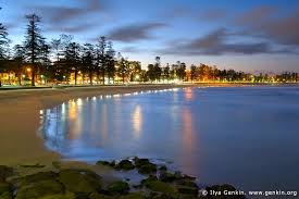 Manly Beach At Dusk Manly Sydney Nsw Australia Manly Beach Australia Australia Travel