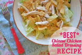 Change up your usual boring salad with this crispy and flavorful chinese chicken salad recipe! Best Chinese Chicken Salad Dressing Recipe