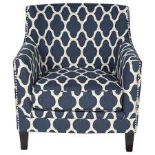 Porter Designs Cassie Blue Moroccan Pattern Accent Chair 01 115c 03 143a The Home Depot In 2020 Blue Accent Chairs Pattern Accent Chair Accent Chairs