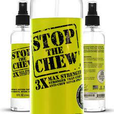 Emmy S Best Pet Products Stop The Chew Anti Chew Bitter Spray Deterrent For Dogs Puppies 8oz Walmart Com