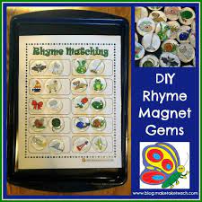 Let's see if i can answer some questions that i have had about centers with. Diy Rhyme Magnets Kindergarten Centers Activities Literacy Centers Kindergarten Teaching Kindergarten