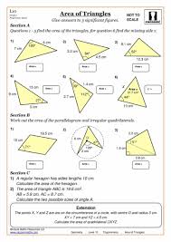 Introduction To Trigonometry Worksheet Answers Area Of Triangles Maths Worksheet In 2020 Trigonometry Worksheets Trigonometry Math Worksheet
