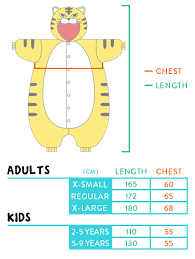 sizing kigu