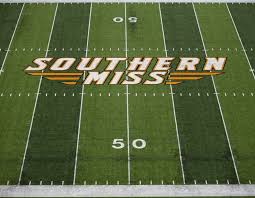 Today Marks 50 Days Until Kickoff In The Rock For Today S Photo We Feature The 50 Yard Line From Our New Turf Southern Miss Golden Eagles Alma Mater Photo