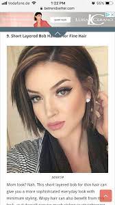 Pin Von Crissy Hargrove Auf Hairstyle Options Feine Dunne Haare Coole Frisuren Haarschnitt Bob