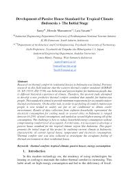 Answer a few easy questions to get the best deal. Pdf Development Of Passive House Standard For Tropical Climate Indonesia The Initial Stage