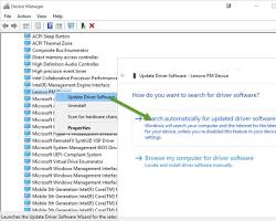 Updating printer drivers in Windows 10