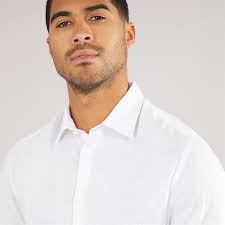 Buy Selected Homme Mens Regkylian-Linen Classic Long Sleeve Shirt White