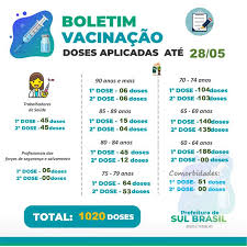 Boletins diários com números totais de vacinados no brasil. Sul Brasil Ja Aplicou Mais De Mil Doses Da Vacina Contra Covid 19 Municipio De Sul Brasil
