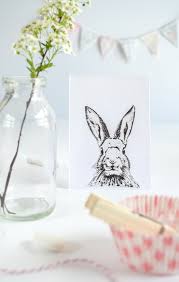 Download the printable pattern for a quick and adorable easter craft for kids. Diy Easter Bunny Card Passionshake