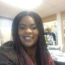 Flyer hanging to promote services in the community