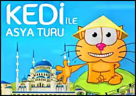 Kedi Ile Asya Turu Oyunu Oyna