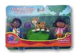 Dora The Explorer Animal Rescue Adventure Set From Dora The Explorer Fisher Price Animal Rescue Dora The Explorer Baby Jaguar