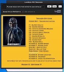 Complete the step via gleam to unlock your key. Trainer Payday 2 Dijanav80