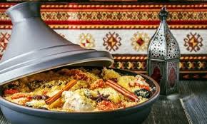 Menu Aux Saveurs Asiatiques Tajine Agneau Tajine Repas Marocain