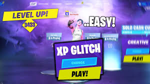 Play glitch created by acecreates. Huge Xp Glitch In Fortnite New Unlimited Xp Glitch Youtube