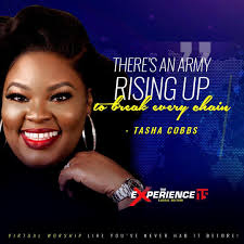 I hear the chains falling and never to rise anymore in the name of Jesus.  Believe it and declare it over your house. Tasha Cobbs wants you to  celebrate the chain breaker!