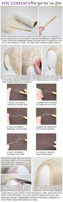 This step will only be done the first time you apply your wig. Add A Lace Front To Your Wig Epic Cosplay Blog