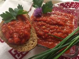 Adjika Scharfer Brotaufstrich Von Bentson Chefkoch Rezept Brotaufstrich Rezepte Lebensmittel Essen