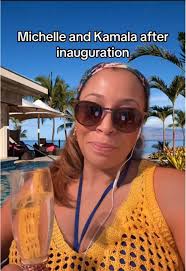 Michelle and Kamala Catch Up Over Lunch