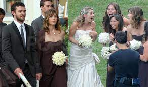 Beverley mitchell revealed she miscarried twins last november. Photos Of Jessica Biel And Justin Timberlake At 7th Heaven S Beverley Mitchell S Wedding Popsugar Celebrity