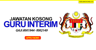 Tawaran adalah dipelawa daripada warganegara malaysia yang berkelayakan untuk memohon bagi mengisi jawatan kosong sebagaimana berikut: Jawatan Kosong Guru Interim Kementerian Pendidikan Malaysia