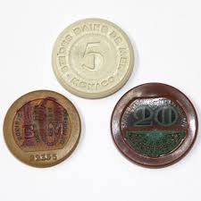 Vintage 1900 S Antique Monte Carlo Monaco Casino Chip Set Of 3 Chips 5 10 20 Casino Chips Dog Snacks Sunday Roast Chicken Dinner